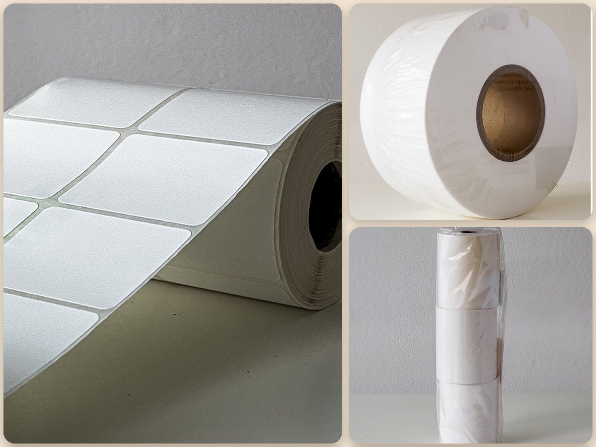 Etiquetas en rollo y papel continuo para oficina y despachos